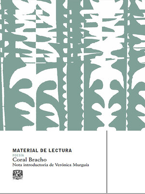 cover image of Material de Lectura. Coral Bracho